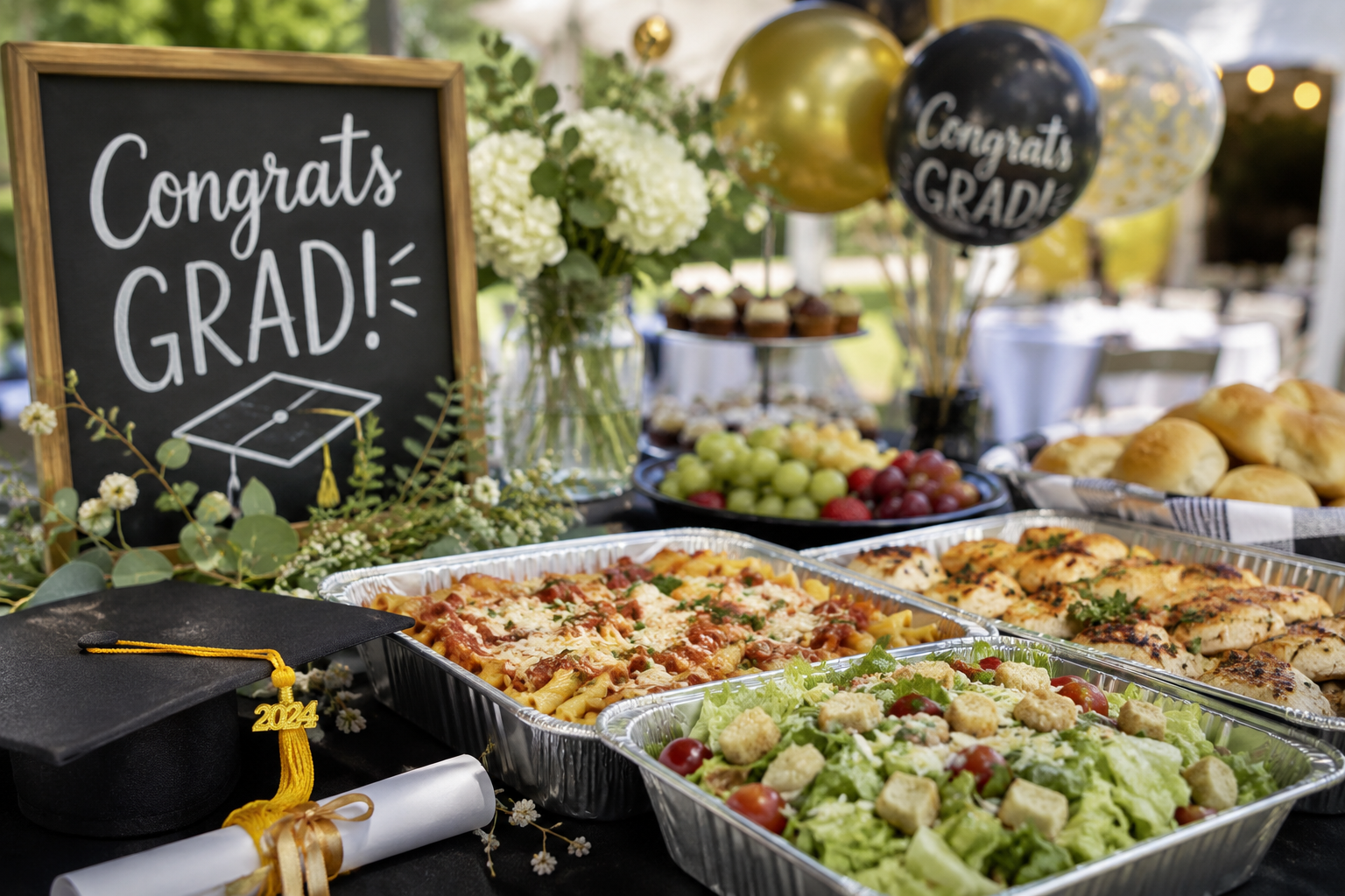 grad catering