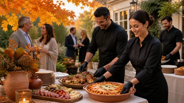 Why Italian Restaurants Catering Events Simplify Fall Hosting