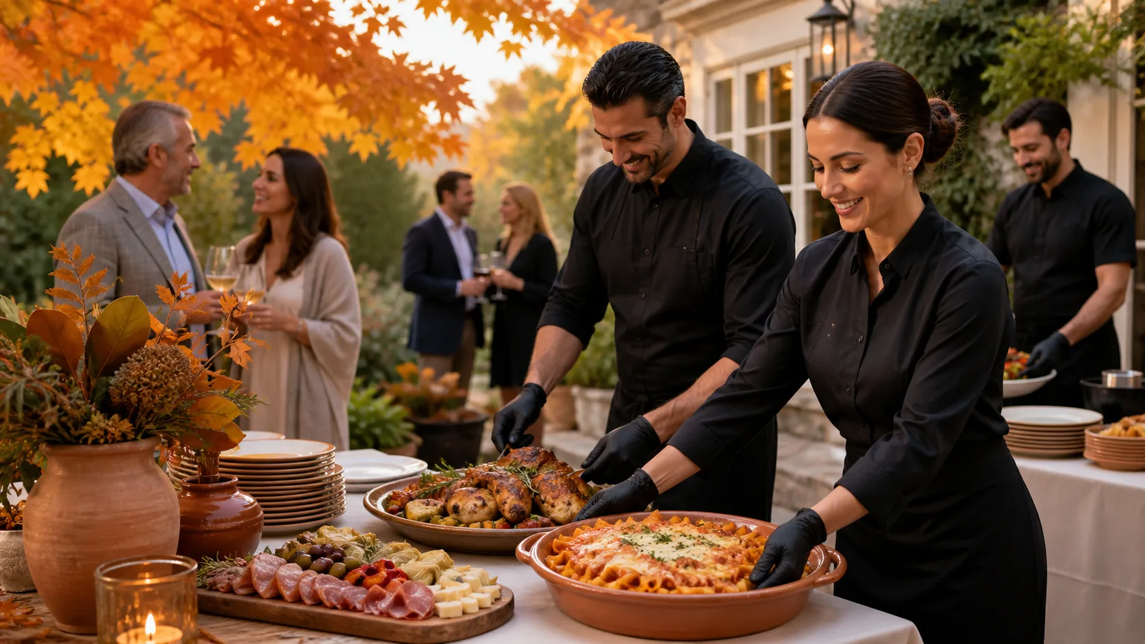 Why Italian Restaurants Catering Events Simplify Fall Hosting